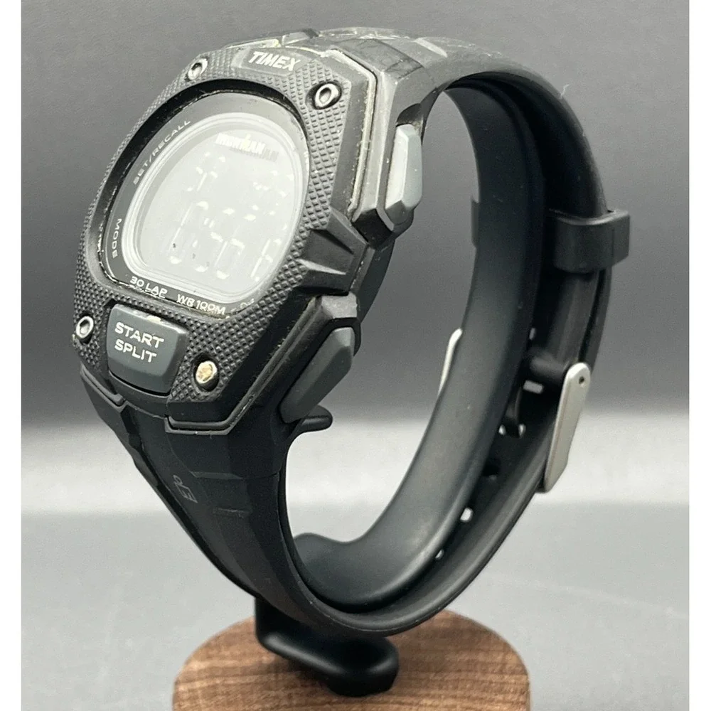 Timex Ironman TW5M48600 Men's 30‑Lap Digital Sport Watch – Rugged & Timeless